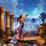Daughters Of The Nile - Hand Painted Oil Painting On Canvas