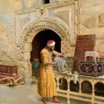 The Oriental Furniture Maker - Hand Painted Oil Paintings On Canvas