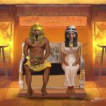 The Black African Egyptian King and Queen - King Amenhotep III and Queen Tiye!