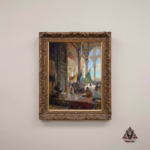 Forecourt Of The Great Umayyad Mosque in Damascus, Syria